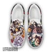 KNY Shoes Custom Anime Classic Slip-On - LittleOwh - 1