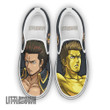 Gintama Kondou Isao Shoes Custom Anime Classic Slip-On Sneakers - LittleOwh - 1