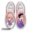 Kurapika x Leorio Shoes Custom Hunter x Hunter Anime Classic Slip-On Sneakers - LittleOwh - 1