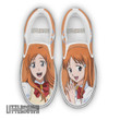 Bleach Inoue Orihime Shoes Custom Anime Classic Slip-On Sneakers - LittleOwh - 1