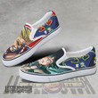 My Hero Academia All Migh and Deku Shoes Custom Anime Classic Slip-On Sneakers - LittleOwh - 3