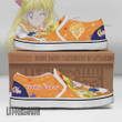 Sailor Venus Classic Slip-On Custom Sailor Moon Anime Shoes - LittleOwh - 2