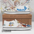 Nami 1Piece Shoes Custom Anime Flat Slip On Sneakers - LittleOwh - 2