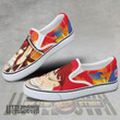 Fairy Tail Erza Scarlet Shoes Custom Anime Classic Slip-On Sneakers - LittleOwh - 4