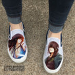 Gintama Katsura Kotarou Shoes Custom Anime Classic Slip-On Sneakers - LittleOwh - 4