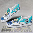 Vegeta Dragon Ball Z Shoes Anime Sneakers Custom Super Saiyan Blue Classic Slip-On - LittleOwh - 3