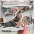 Eren Yeager Shoes Custom Attack on Titan Anime Classic Slip-On - LittleOwh - 4