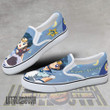 Sailor Mercury Classic Slip-On Custom Sailor Moon Anime Shoes - LittleOwh - 3