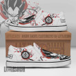 Dragon Ball Z Sneakers Vegeta Anime Shoes Custom Saiyan Classic Slip-On - LittleOwh - 2