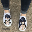 Gintama Hijikata Toushirou Shoes Custom Anime Classic Slip-On Sneakers - LittleOwh - 4