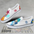 Goku God x Vegeta Blue Shoes Custom Dragon Ball Anime Classic Slip-On Sneakers - LittleOwh - 3