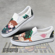My Hero Academia Midoriya and Uraraka Shoes Custom Anime Classic Slip-On Sneakers - LittleOwh - 4