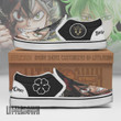 Black Clover Asta and Yuno Shoes Custom Anime Classic Slip-On Sneakers - LittleOwh - 2