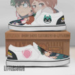 My Hero Academia Midoriya and Uraraka Shoes Custom Anime Classic Slip-On Sneakers - LittleOwh - 2