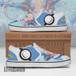 Greninja Classic Slip-On Custom Pokemon Shoes Anime Flat Sneakers - LittleOwh - 2