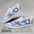 Greninja Classic Slip-On Custom Pokemon Shoes Anime Flat Sneakers - LittleOwh - 3