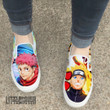 Nrt x Yuji Shoes Custom Jujutsu Kaisen Anime Classic Slip-On Sneakers - LittleOwh - 4