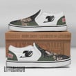 Fairy Tail Gray Shoes Custom Anime Classic Slip-On Sneakers - LittleOwh - 2