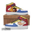 Luffy One Piece Shoes Custom AF1 High Anime Sneakers