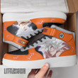 Goku Ultra Instinct AF1 High Sneakers Custom Dragon Ball Super Anime Shoes