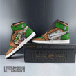 Eren Yeager Kid Shoes Attack On Titan Anime Custom Boot Sneakers