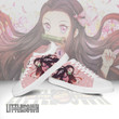 Nezuko Shoes Anime Sneakers Demon Slayers Low Top Skateboard Shoes