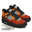 Naruto Sage Mode Anime Shoes - JD 4 Sneakers - Littleowh