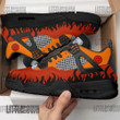 Naruto Sage Mode Anime Shoes - JD 4 Sneakers - Littleowh