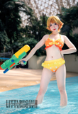 Zenitsu Cosplay Swimsuit Demon Slayer Anime Bikini