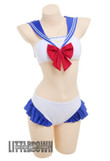 Sailor Moon Cosplay Swimsuit Anime Bikini Two Pieces