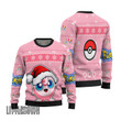 Jigglypuff Pokemon Anime Christmas Ugly Sweater Anime Xmas Gift Ideas 2023