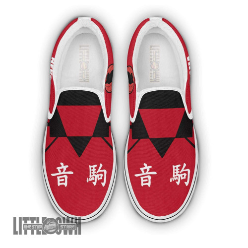 Haikyuu Shoes Nekoma Classic Slip-On Custom Anime Sneakers
