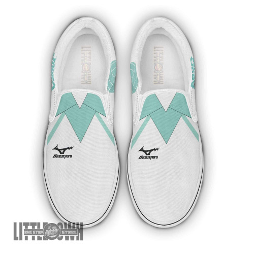 Haikyuu Shoes Aoba Johsai High Classic Slip-On Custom Anime Sneakers
