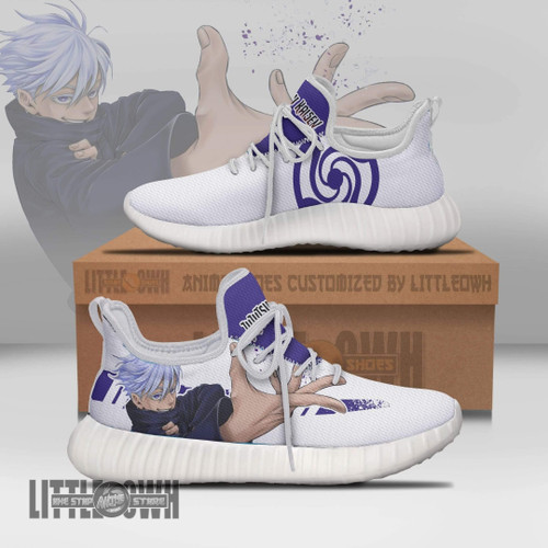 Satoru Gojo Reze Boost Custom Jujutsu Kaisen Anime Shoes