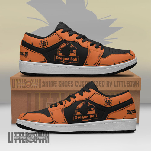 Son Goku Low Top Sneakers Custom Dragon Ball Z Anime Shoes