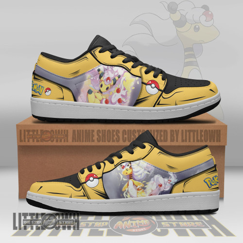 Ampharos Pokemon Anime Shoes Custom JD Low Sneakers