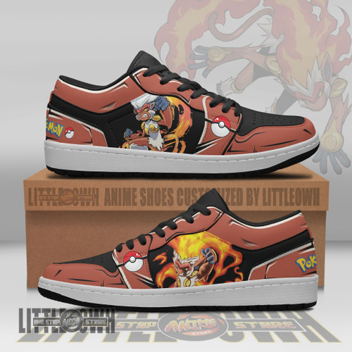 Infernape Pokemon Anime Shoes Custom JD Low Sneakers