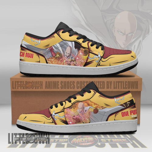 Saitama Shoes Custom One Punch Man Anime JD Low Sneakers