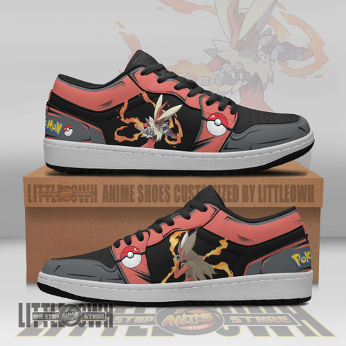 Blaziken Pokemon Anime Shoes Custom JD Low Sneakers