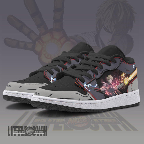 One Punch Man Shoes Genos Custom Anime JD Low Sneakers