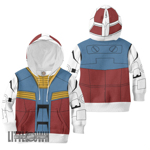 Gundam RX 78 2 Anime Kids Hoodie and Sweater Cosplay Costumes