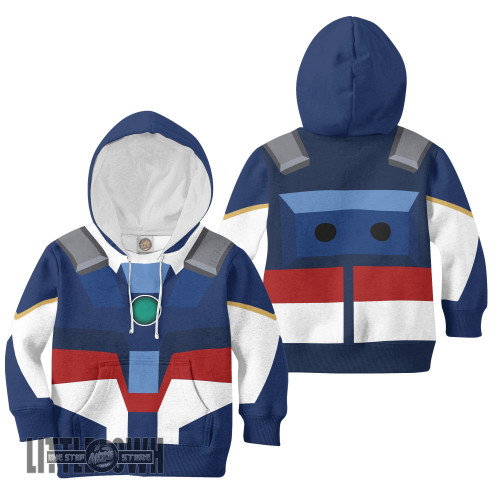 Gundam Wing Zero Anime Kids Hoodie and Sweater Cosplay Costumes