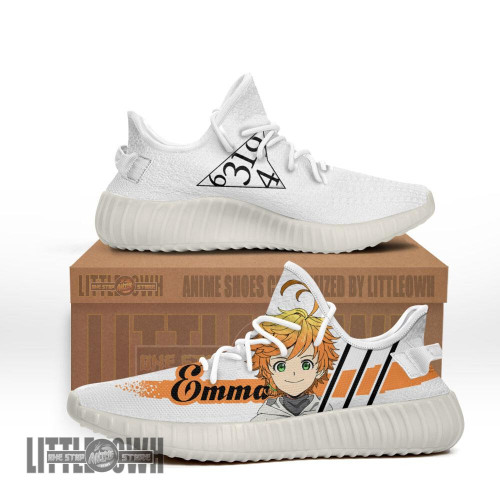 Emma Shoes Custom Promised Neverland Anime YZ Boost Sneakers