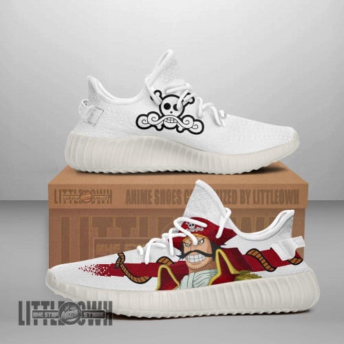 Gol D Roger Shoes Custom 1Piece Anime YZ Boost Sneakers