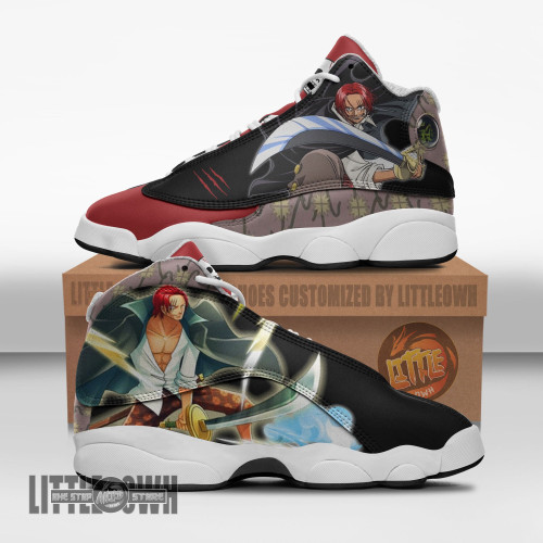 Shanks Shoes Custom One Piece Anime JD13 Sneakers