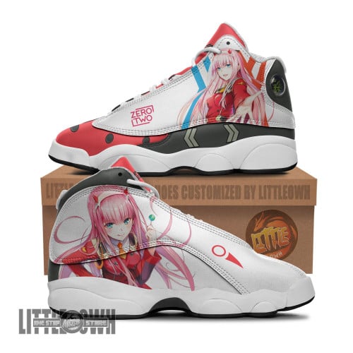 Zero Two Custom Darling In The Franxx Anime JD13 Sneakers