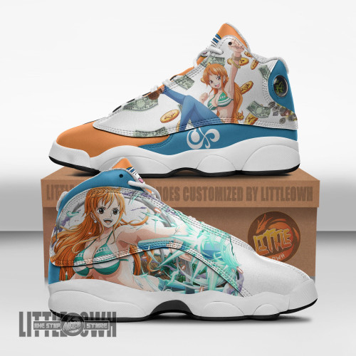 Nami Shoes Custom One Piece Anime JD13 Sneakers