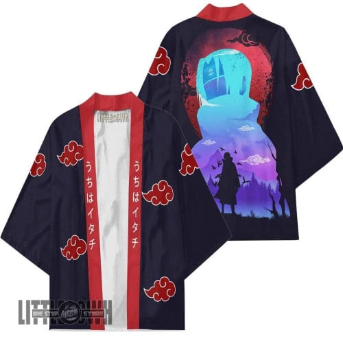 Itachi Uchiha Nrt Cloak Anime Robe Kimono Cardigans Unisex Outfits