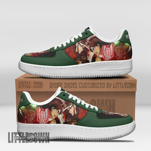 Eren Yeager Anime Sneakers Custom Attack On Titan Anime Shoes