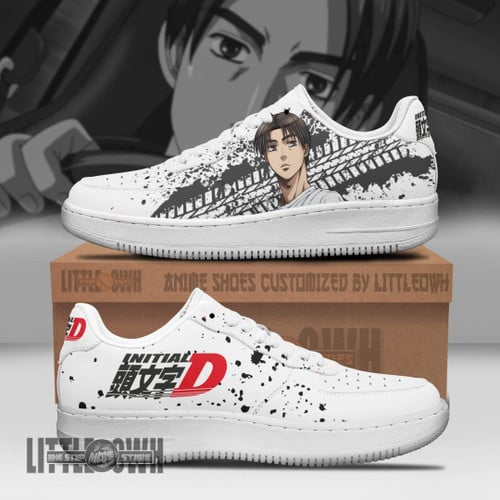 Takumi Fujiwara Anime Sneakers Custom Initial D Anime Shoes